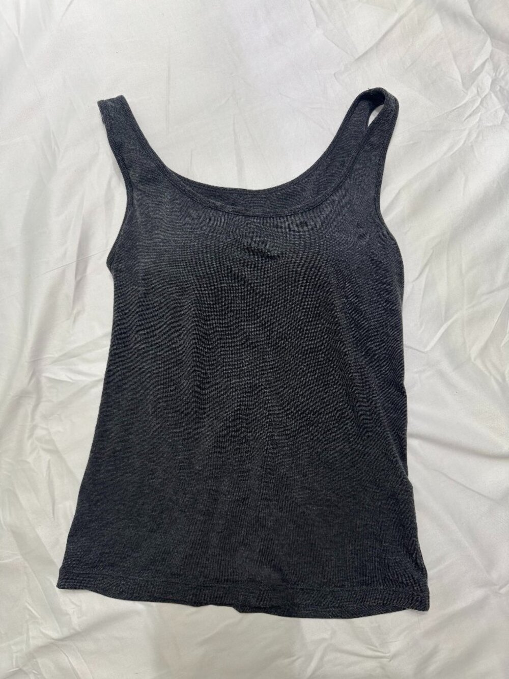 Uniqlo Heattech Grey Tank Top Women's Small